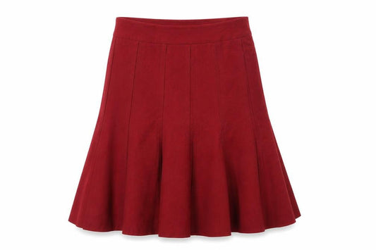 Womens UK Size 30 BHS Trumpet Velvet Skirt