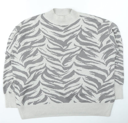 Womens UK Size 12 Principles Grey Pullover Jumper