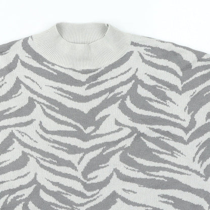 Womens UK Size 12 Principles Grey Pullover Jumper