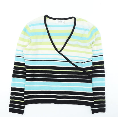 Womens UK Size 12 Wallis Multicoloured Pullover Jumper