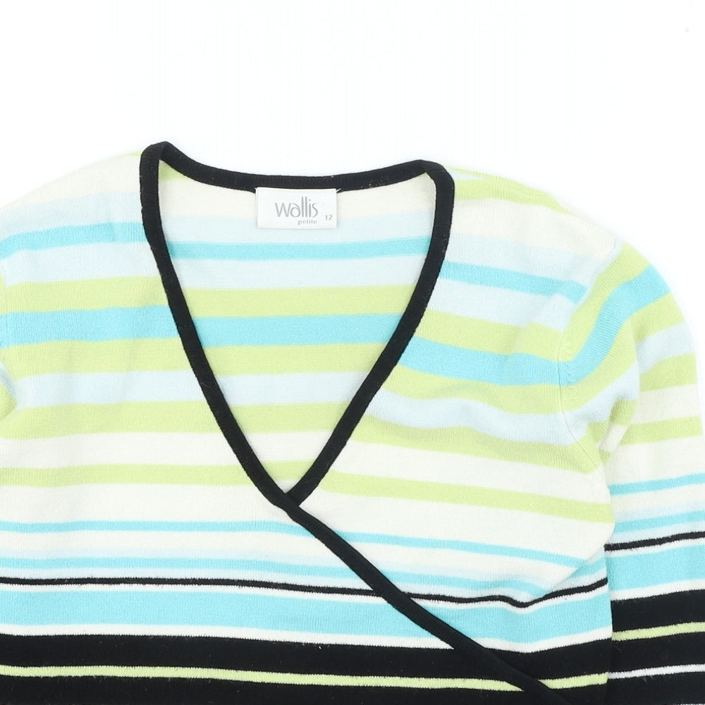 Womens UK Size 12 Wallis Multicoloured Pullover Jumper