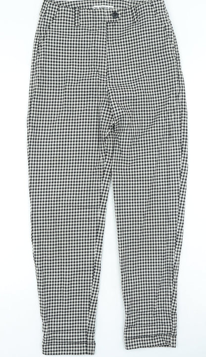 Womens UK Size 26 in Pull&Bear Regular Fit  White Trousers