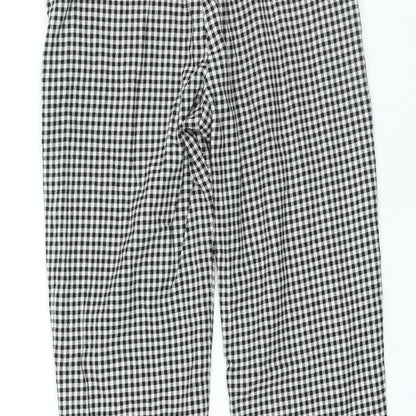 Womens UK Size 26 in Pull&Bear Regular Fit  White Trousers
