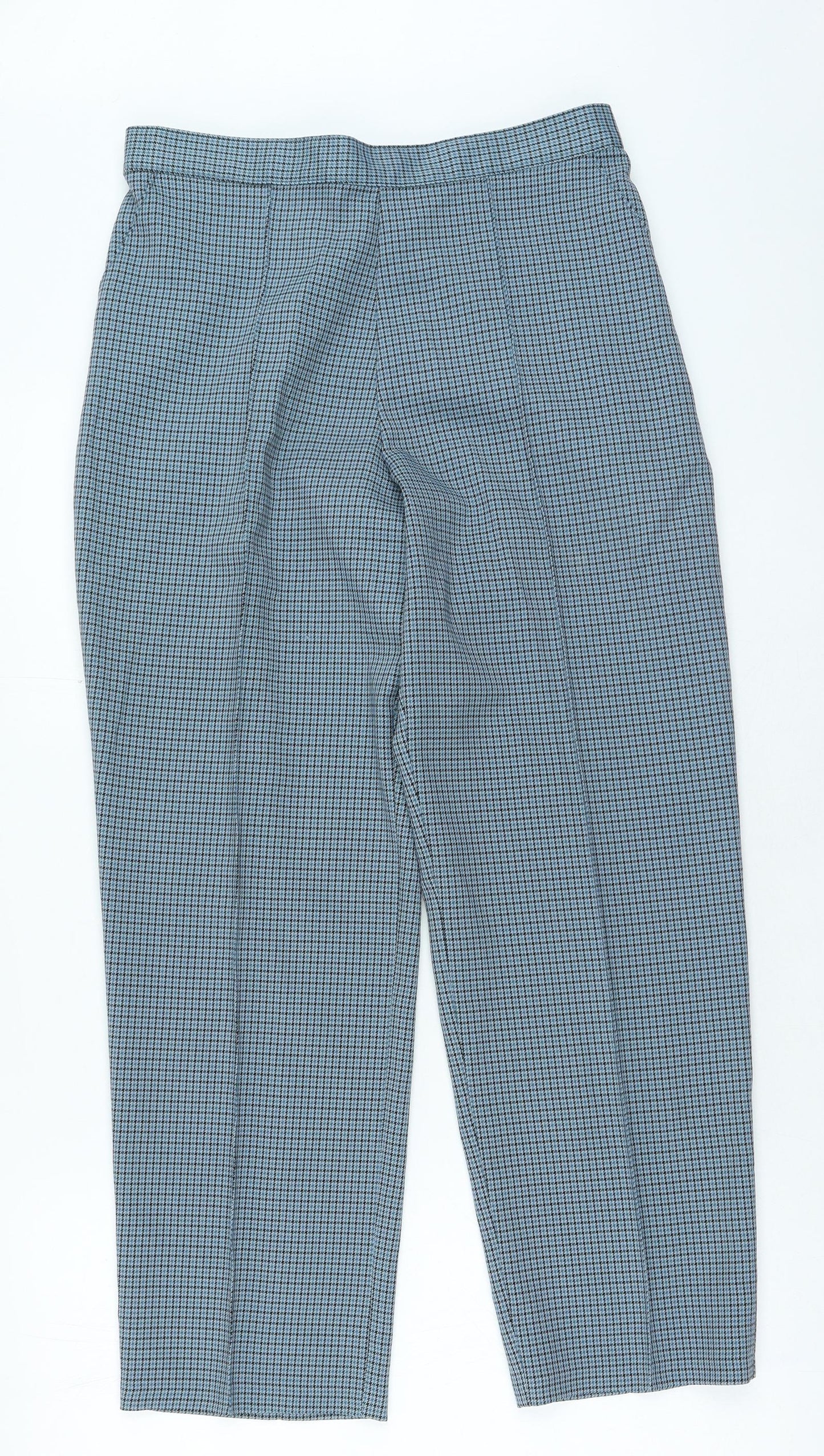 Womens UK Size 30 in Marks and Spencer Regular Fit  Blue Trousers
