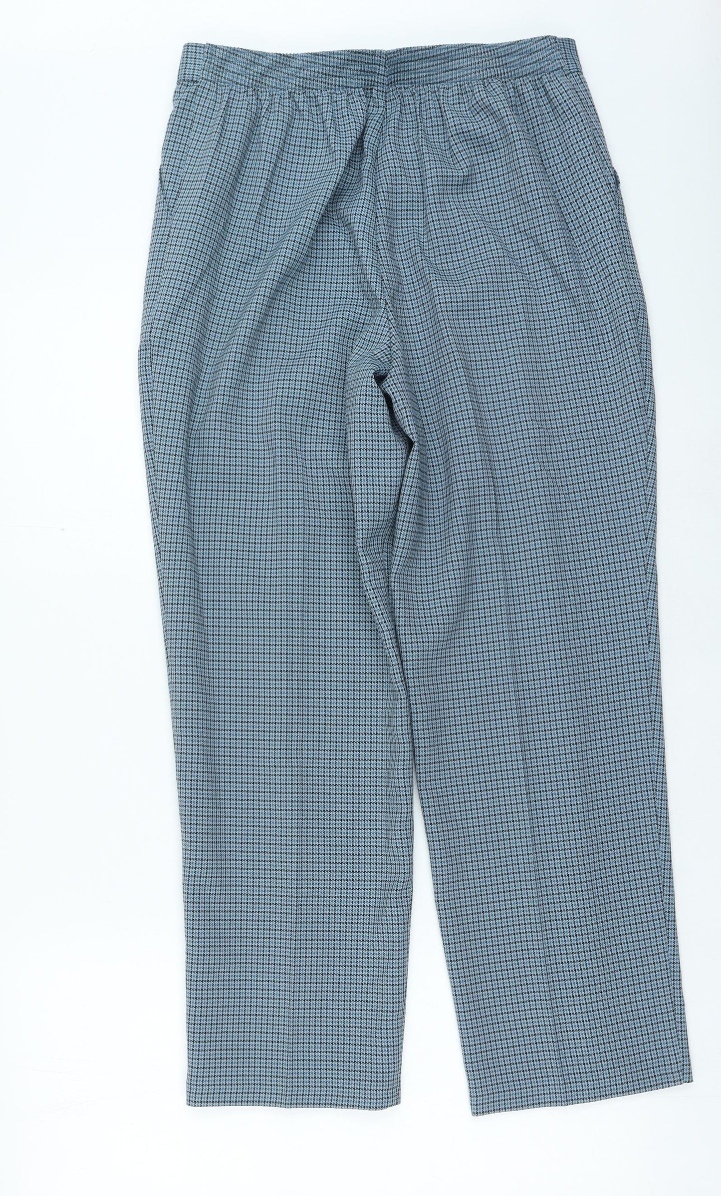 Womens UK Size 30 in Marks and Spencer Regular Fit  Blue Trousers