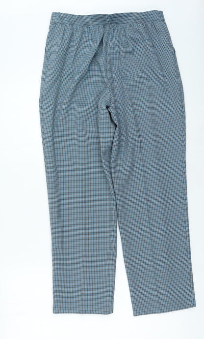 Womens UK Size 30 in Marks and Spencer Regular Fit  Blue Trousers