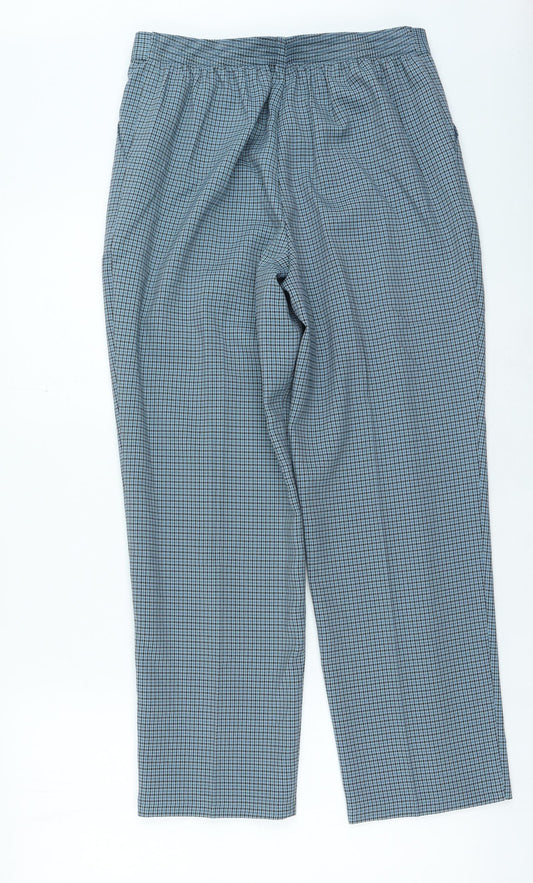 Womens UK Size 30 in Marks and Spencer Regular Fit  Blue Trousers