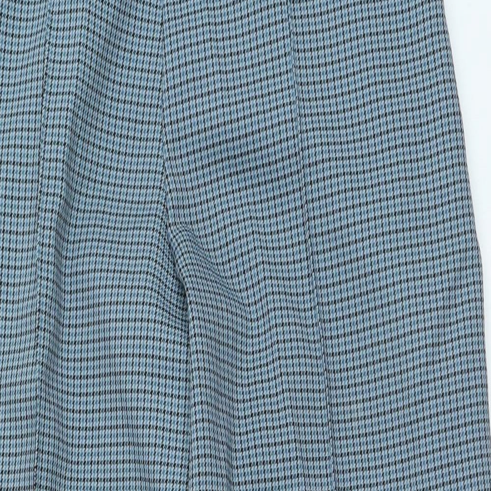 Womens UK Size 30 in Marks and Spencer Regular Fit  Blue Trousers
