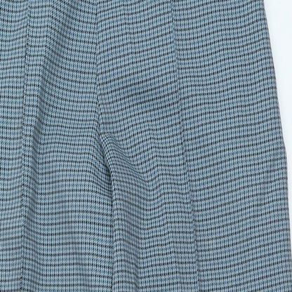 Womens UK Size 30 in Marks and Spencer Regular Fit  Blue Trousers