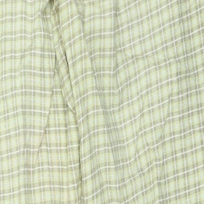 McKINLEY Mens Beige Plaid Polyester Trousers Size S L25 in Regular