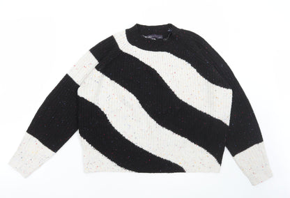 Womens UK Size S Marks and Spencer Multicoloured Pullover Jumper