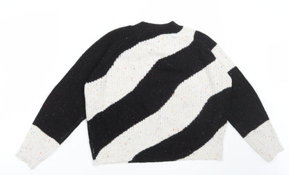 Womens UK Size S Marks and Spencer Multicoloured Pullover Jumper