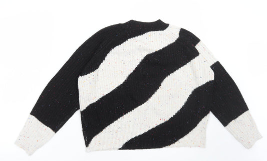 Womens UK Size S Marks and Spencer Multicoloured Pullover Jumper