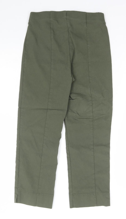 Womens UK Size XS Dunnes Stores Regular Fit  Green Trousers