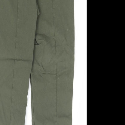 Womens UK Size XS Dunnes Stores Regular Fit  Green Trousers