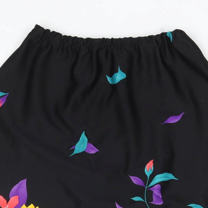 Womens UK Size S Preworn A-Line Jersey Skirt