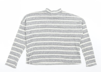 Womens UK Size S BDG Grey Pullover Jumper