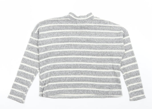 Womens UK Size S BDG Grey Pullover Jumper