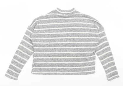 Womens UK Size S BDG Grey Pullover Jumper