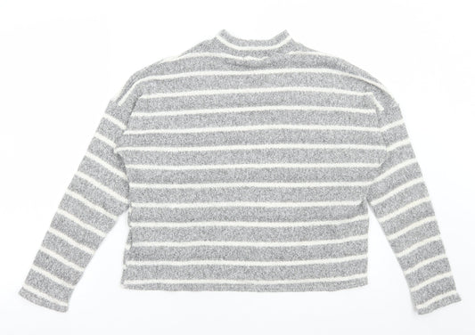 Womens UK Size S BDG Grey Pullover Jumper