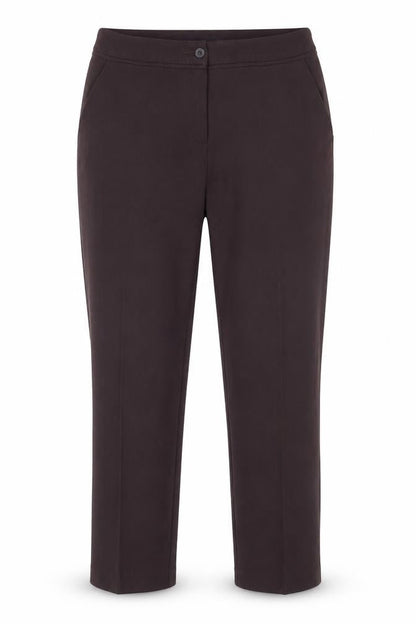Womens UK Size 34 in Marks and Spencer Regular Fit  Brown Trousers