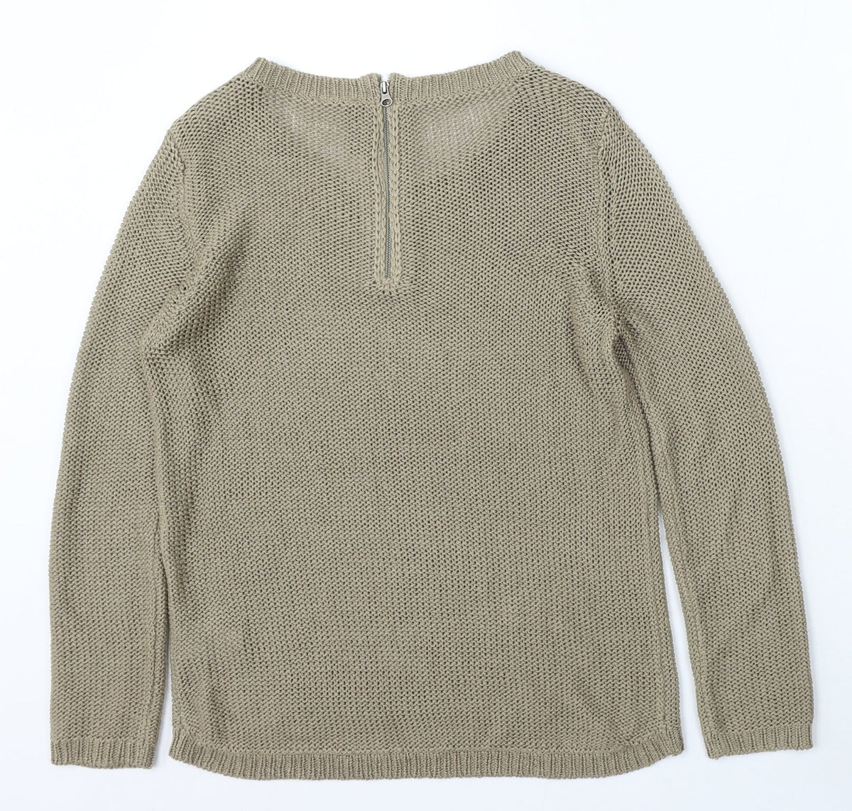 Womens UK Size 8 H&M Brown Pullover Jumper