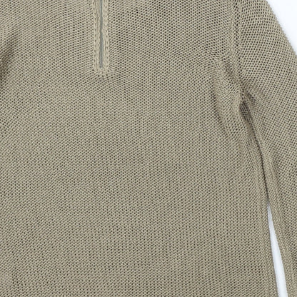 Womens UK Size 8 H&M Brown Pullover Jumper