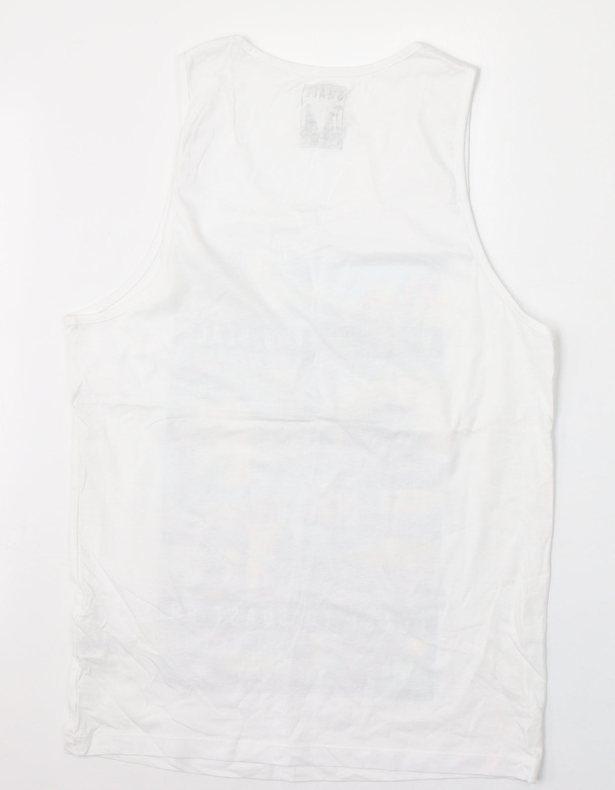 Mens UK Size S Cedar Wood State White  T-Shirt