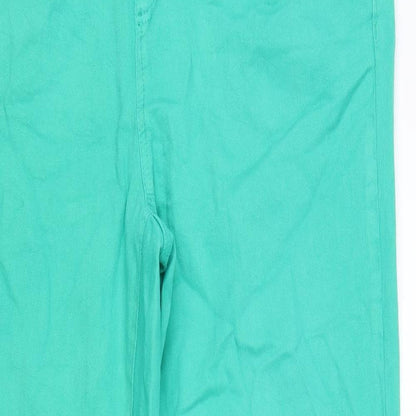Gerard Womens Green Cotton Jegging Jeans Size 34 in L28 in Regular