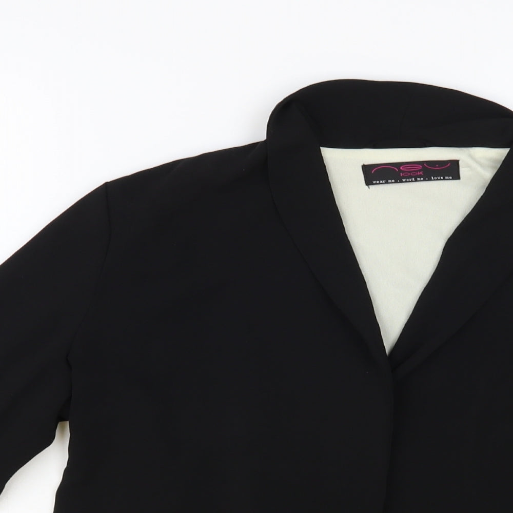 Womens UK Size 10 New Look Black Jacket
