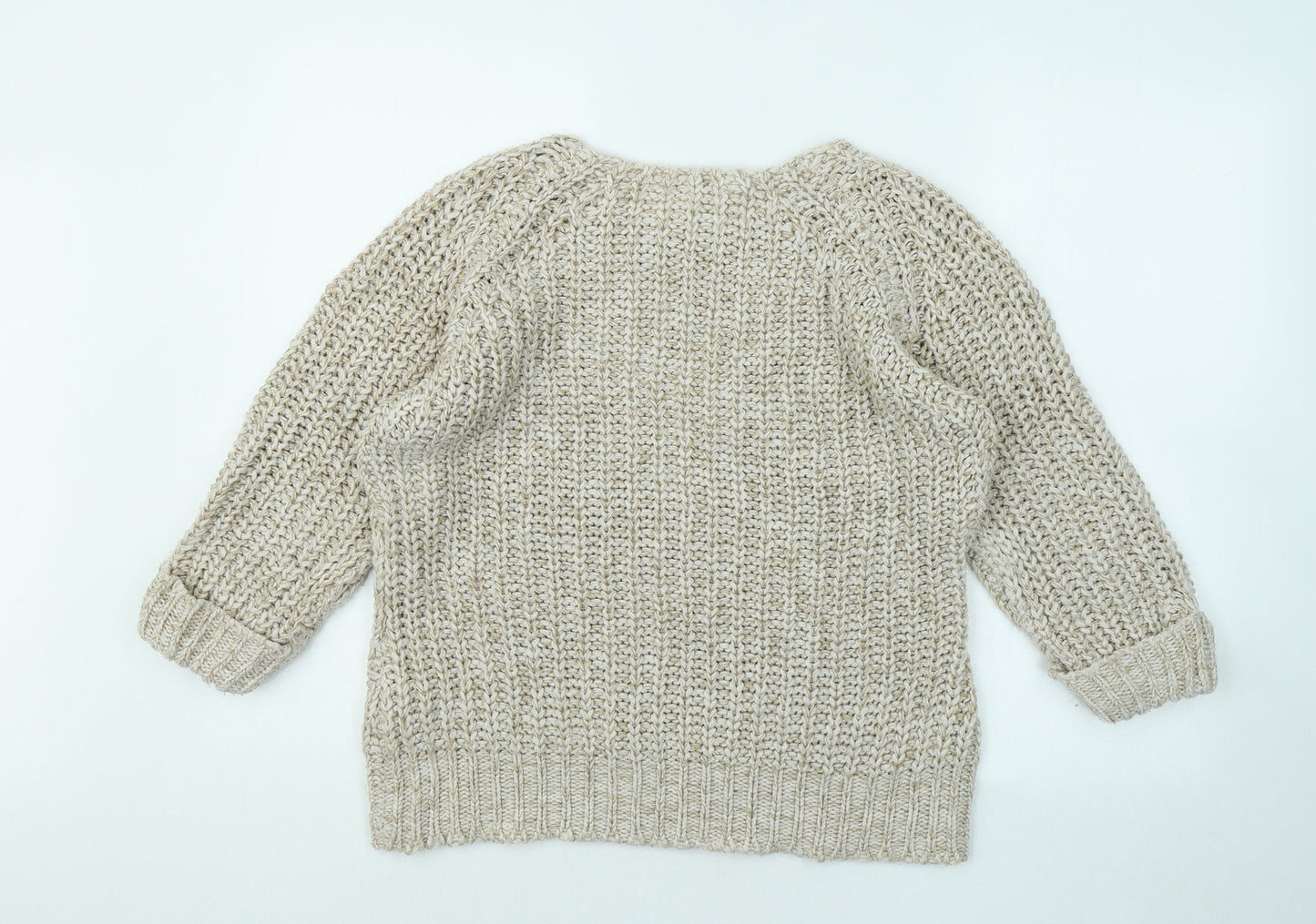 Womens UK Size M Store Twenty One Beige Pullover Jumper