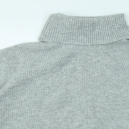 Womens UK Size M Miss Selfridge Grey Shrug Jumper
