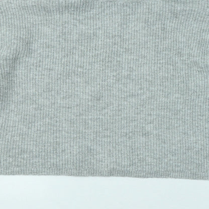 Womens UK Size M Miss Selfridge Grey Shrug Jumper