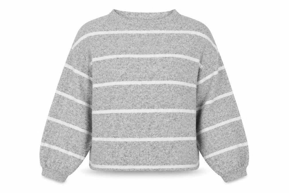 Womens UK Size M New Look Grey Pullover Jumper