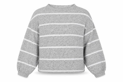 Womens UK Size M New Look Grey Pullover Jumper