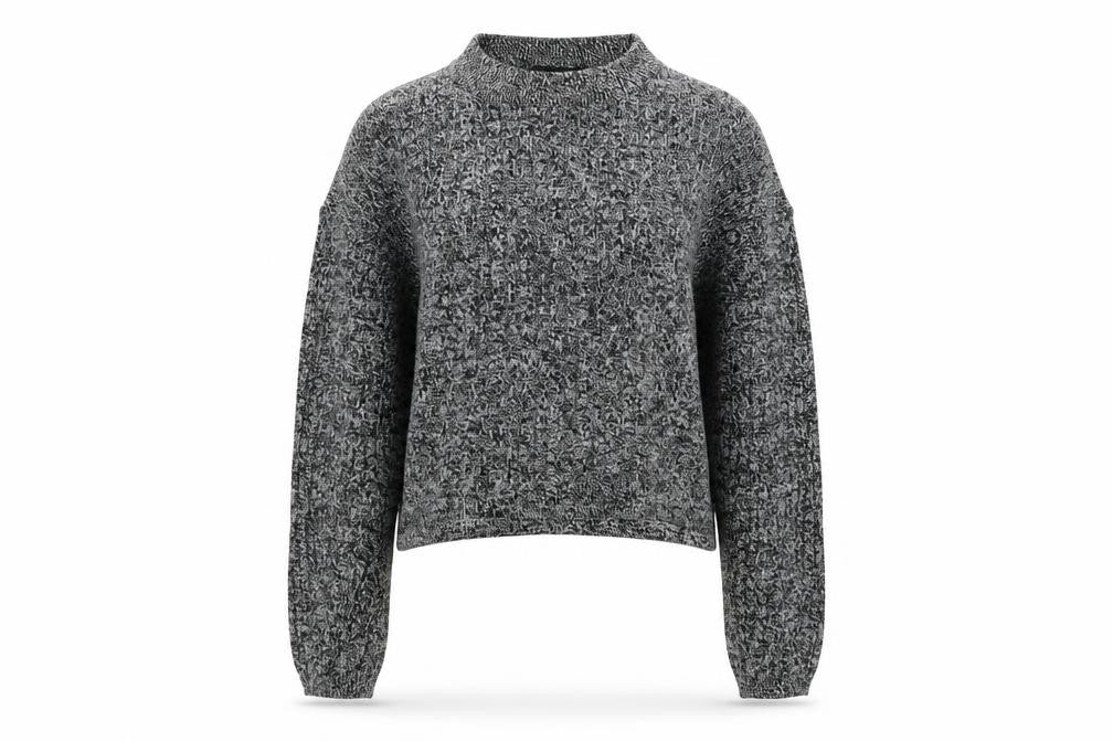 Womens UK Size 8 Topshop Grey Pullover Jumper
