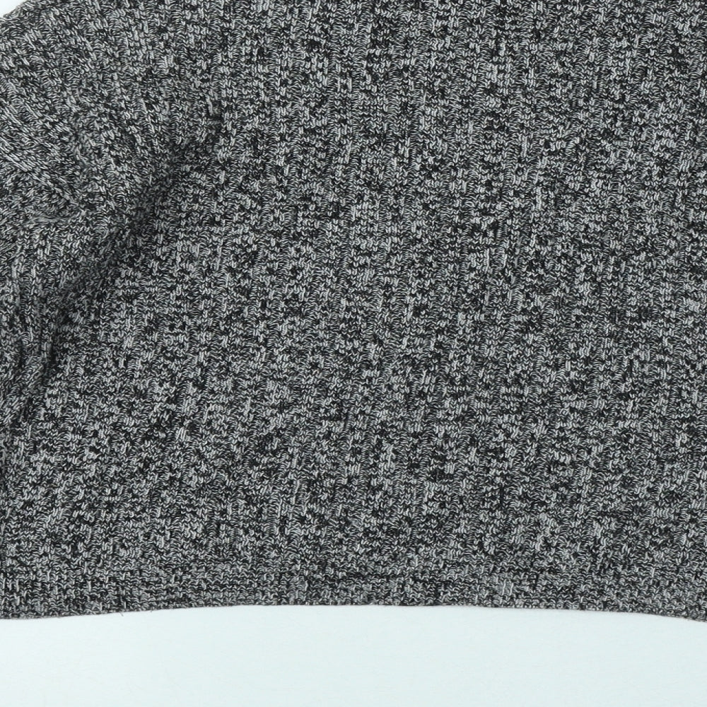 Womens UK Size 8 Topshop Grey Pullover Jumper