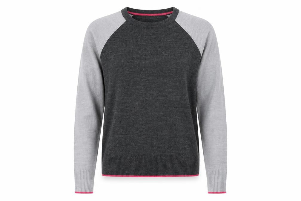 Womens UK Size 8 M&Co Grey Pullover Jumper