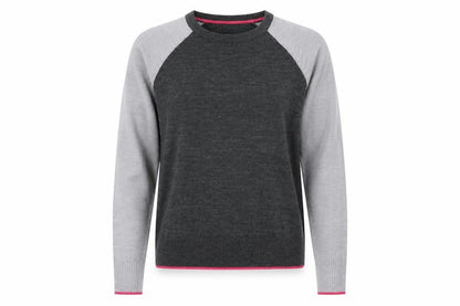 Womens UK Size 8 M&Co Grey Pullover Jumper