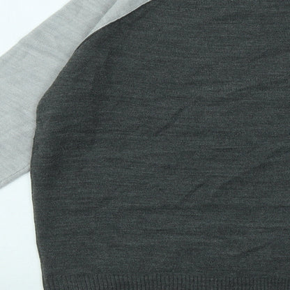 Womens UK Size 8 M&Co Grey Pullover Jumper