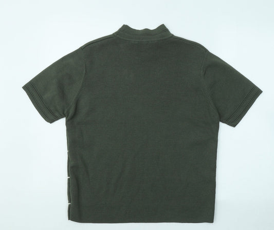 Womens UK Size 14 TIGI Green Pullover Jumper