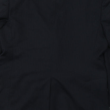 Mens UK Size 42 Burton Regular Black Suit Jacket