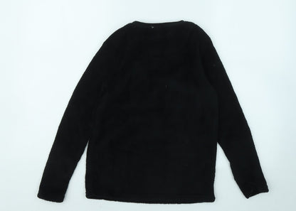 Primark Boys Black Polyester Pullover Sweatshirt Size 10-11 Years Pullover - Let's Game