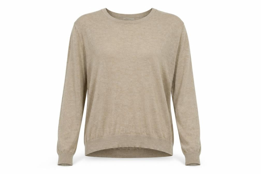 Womens UK Size S H&M Beige Pullover Jumper