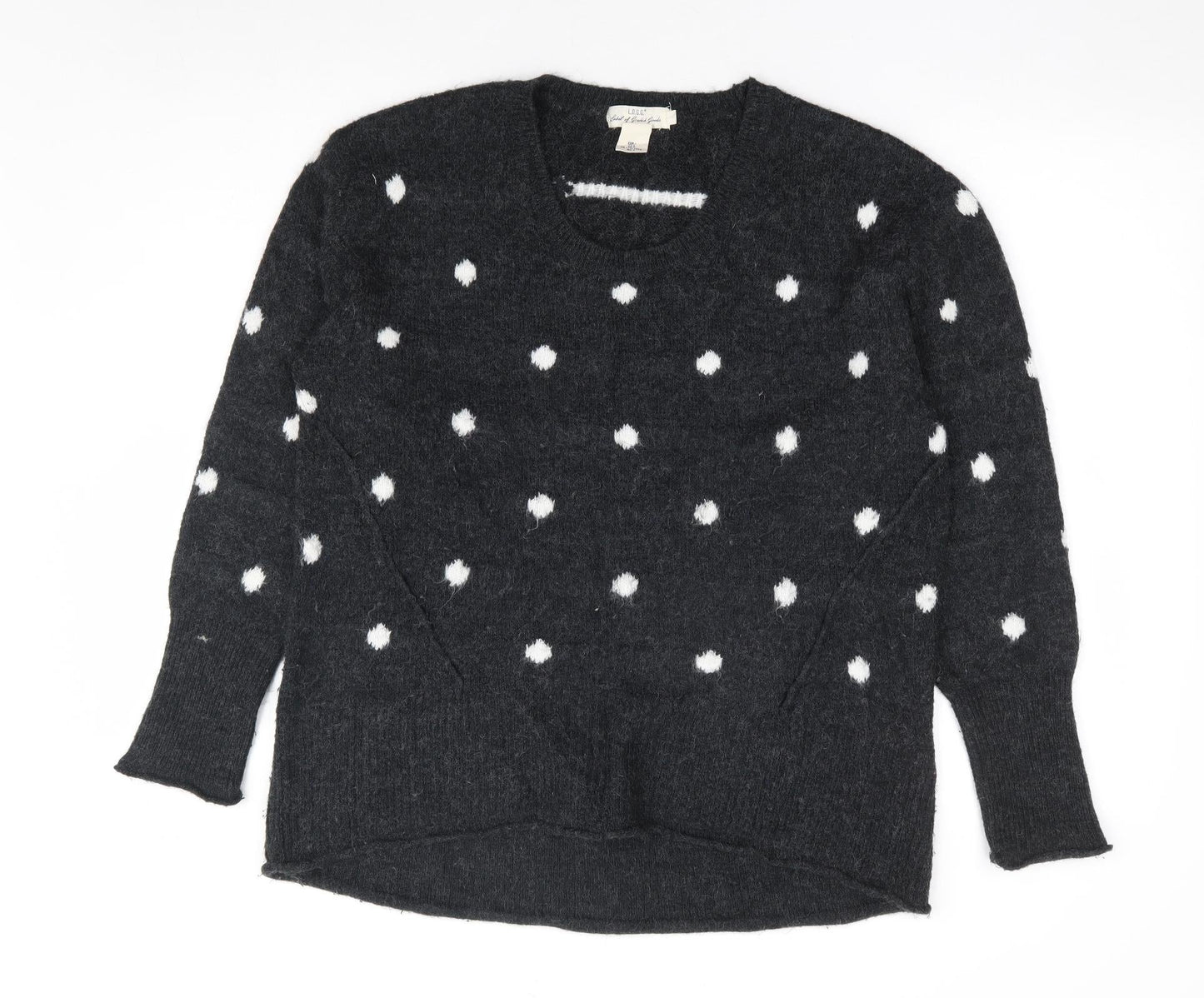 Womens UK Size L H&M Grey Pullover Jumper