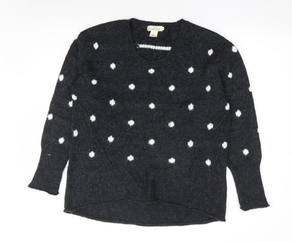 Womens UK Size L H&M Grey Pullover Jumper