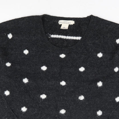 Womens UK Size L H&M Grey Pullover Jumper