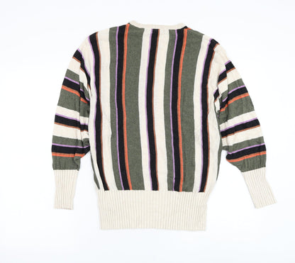 Womens UK Size M Marks and Spencer Multicoloured Pullover Jumper