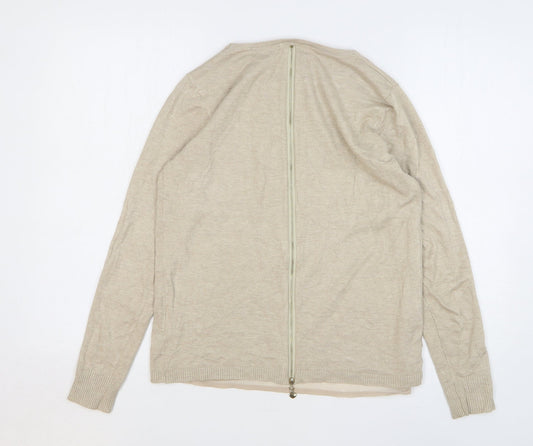 Womens UK Size One Size Millenium Beige Pullover Jumper