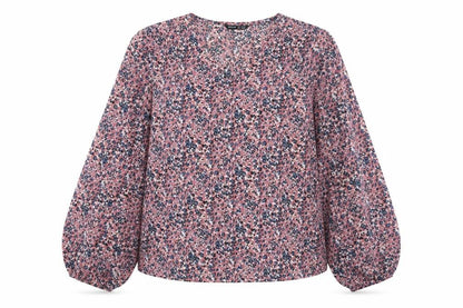 Womens UK Size 10 SheIn Multicoloured Basic Blouse